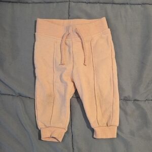 Kids Light Pink Jogger Pants